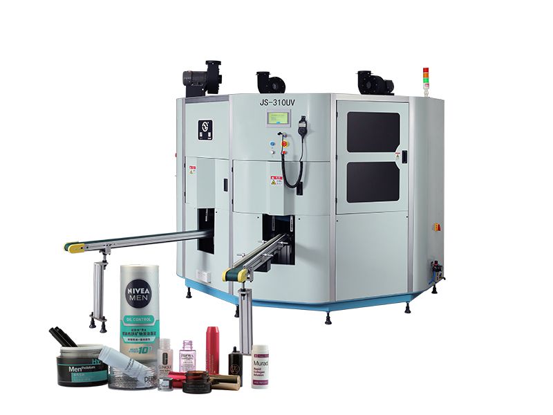 Machine de sérigraphie trois couleurs à servomoteur, JS-310UV