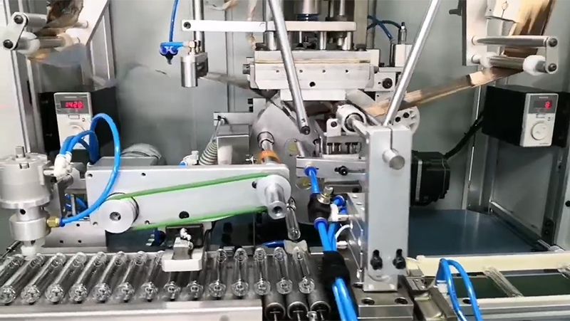 Machine de marquage à chaud cylindrique automatique, JR-105T