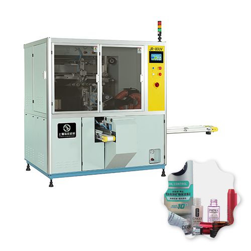 Machine de sérigraphie cylindrique automatique unicolore, JR-80UV